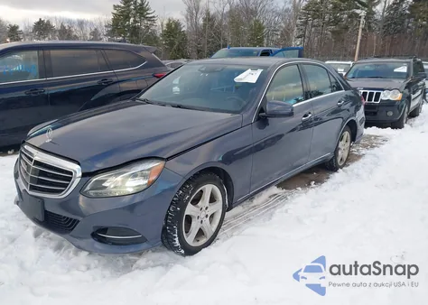 2014 Mercedes-Benz E 350 4Matic z USA, uszkodzony, nr VIN WDDHF8JB6EB063640